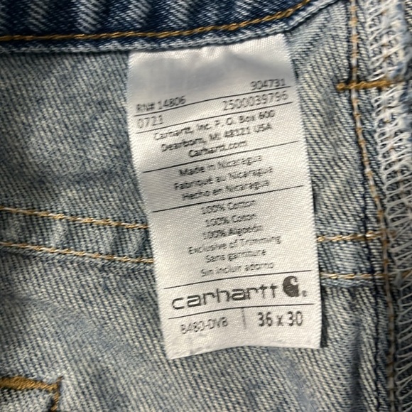 Carhartt Jeans Size 36 - Picture 6 of 9